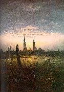 Caspar David Friedrich, City at Moonrise